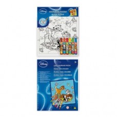 Puzzle de colorat Disney Bamby mic