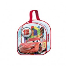 Mini gentuta Disney Cars cu 12 markere