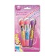 Set 3 markere cu stampila Disney Princess