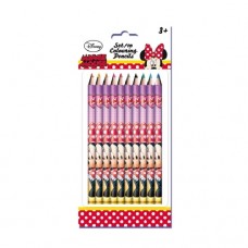 Creioane colorate Disney Minnie 10 set