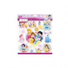 Sticker Disney Princess din material pufos